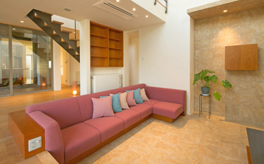 眺めのいい窓 リビング