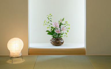 眺めのいい窓 和室床の間