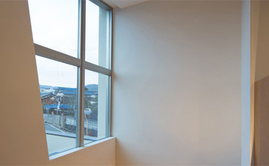 Quartz ホール吹抜