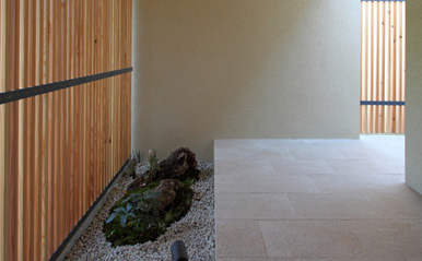 books and gardens ポーチ