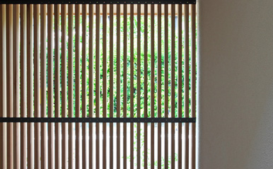 books and gardens ポーチ格子