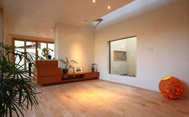 books and gardens 吹き抜け周囲