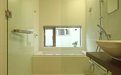 books and gardens バスルーム