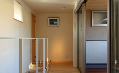 books and gardens 2階吹き抜け周囲