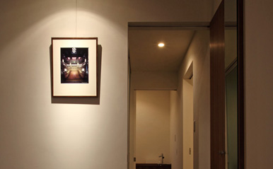 ファミリーポートレイト 玄関ホール