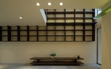 ねことひきこもる家 リビング