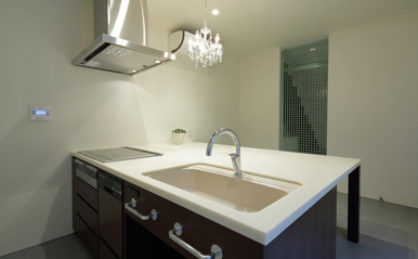 ねことひきこもる家 キッチン