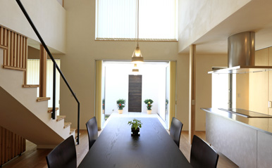 キッチンの家 ダイニングキッチン